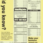 Yellow Pages Insert