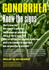 gonorrhea-poster